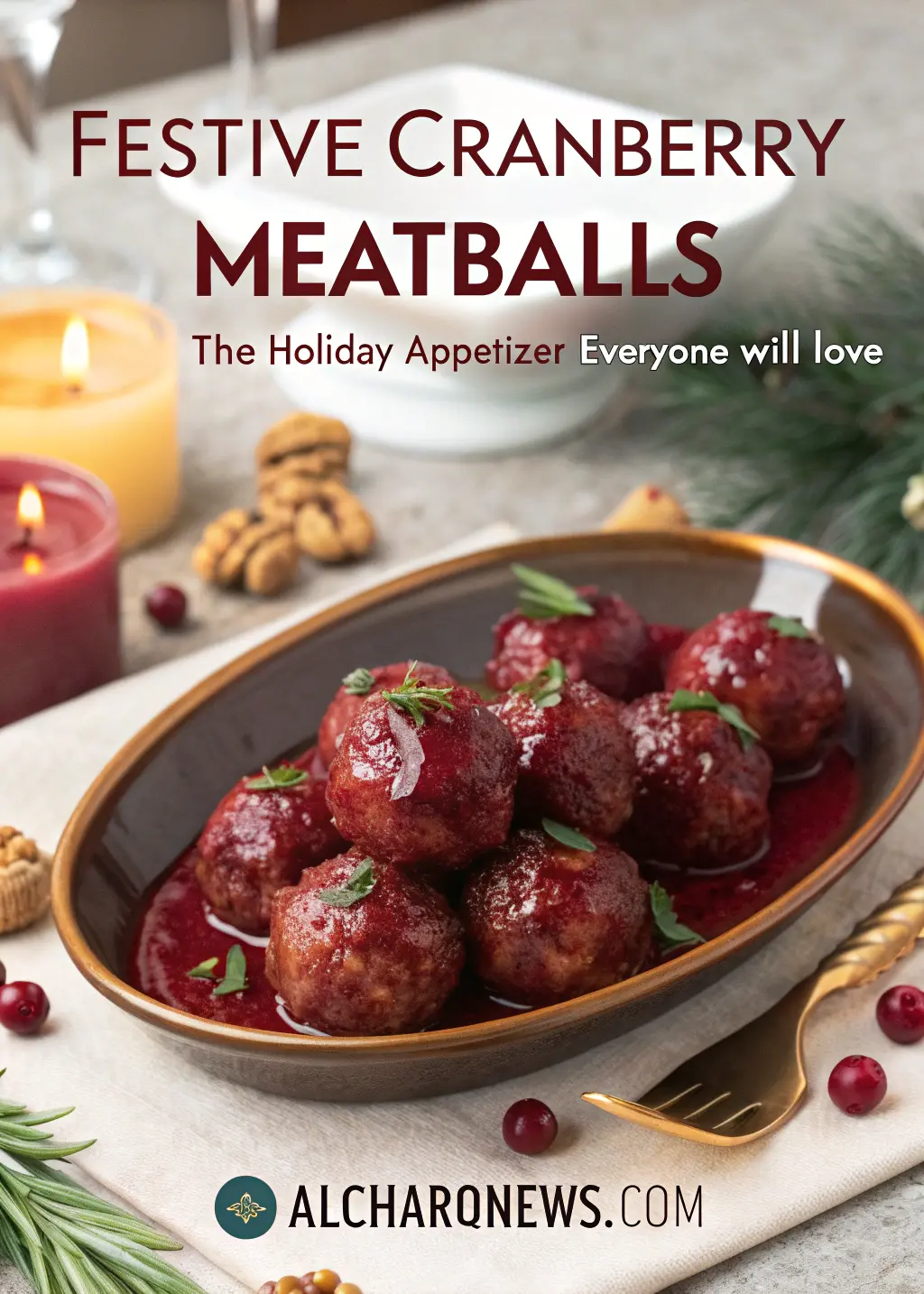 Cranberry Meatballs