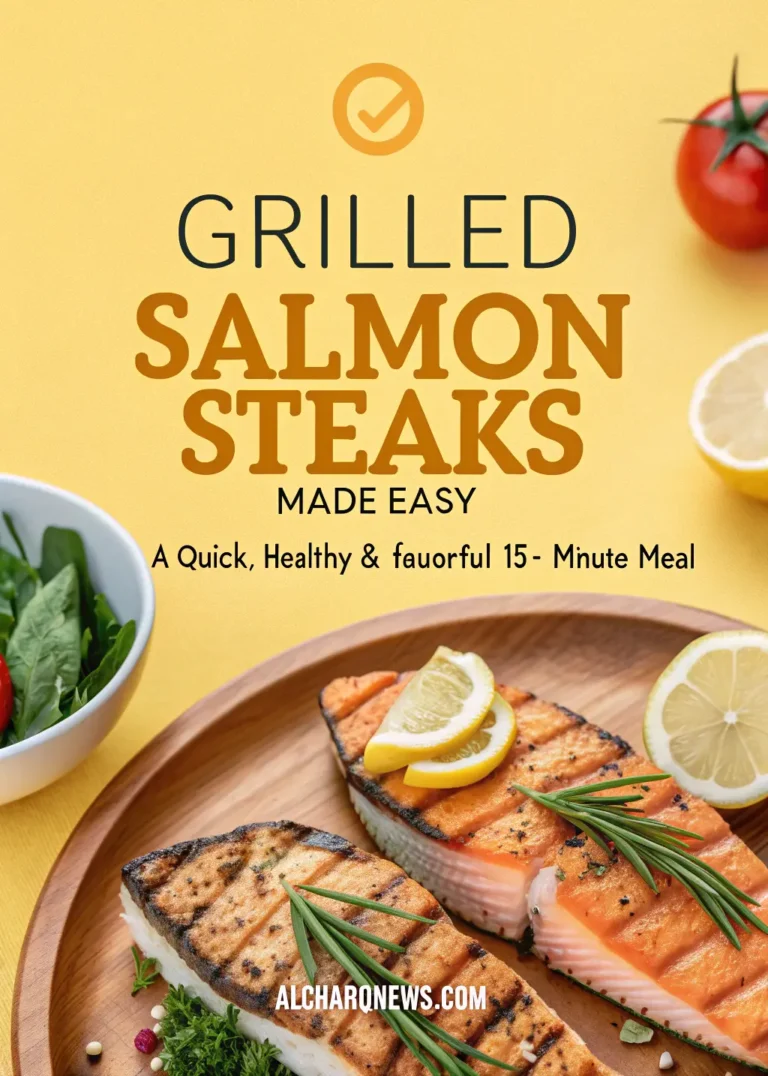 Grilled Salmon Steaks