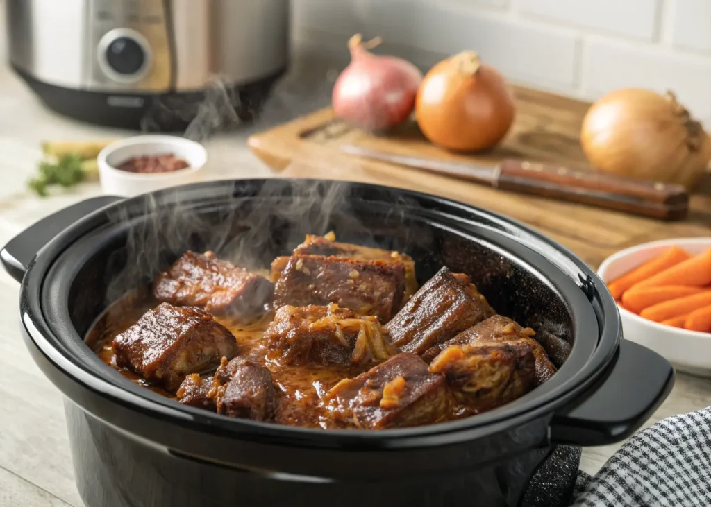 easy-slow-cooker-recipe-how-to-make-tender-beef-s-1-1024x731 Master the Art of Slow Cooker Beef Spare Ribs: Your Gateway to Restaurant-Quality Results at Home