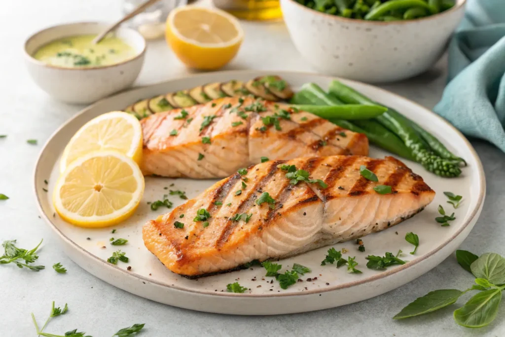 grilled-salmon-steaks-made-easy-a-quick-healthy--1024x683 Perfect Grilled Salmon Steaks Made Easy: A Quick, Healthy & Flavorful 15-Minute Meal