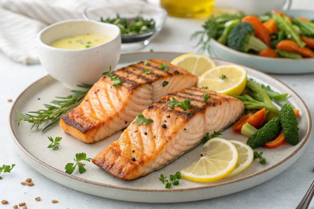 grilled-salmon-steaks-made-easy-a-quick-healthy-1-1024x683 Perfect Grilled Salmon Steaks Made Easy: A Quick, Healthy & Flavorful 15-Minute Meal