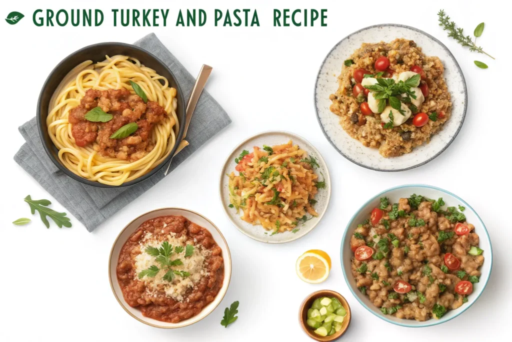 ground-turkey-and-pasta-recipes-5-easy-flavorful-1024x683 Ground Turkey and Pasta Recipes: 5 Easy, Flavorful Meals Your Family Will Keep Asking For