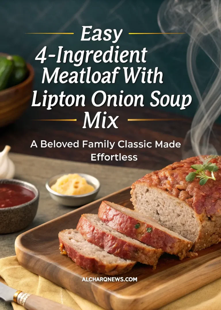 Meatloaf with Lipton Onion