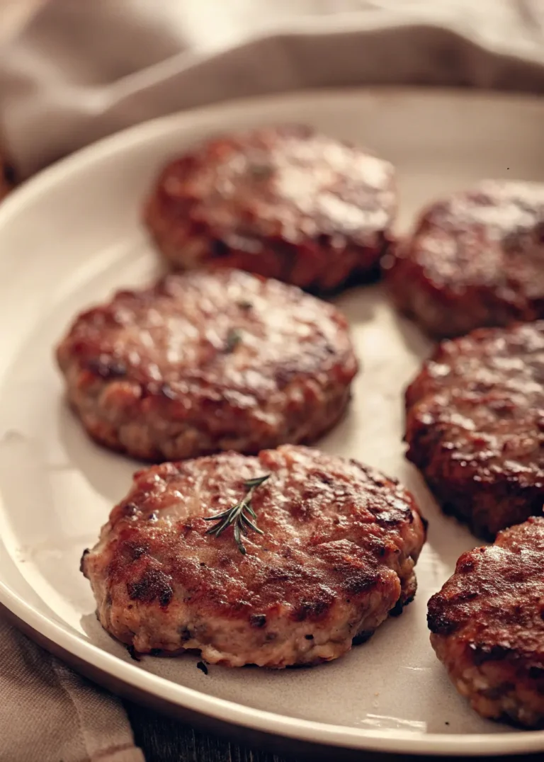 Turkey Sausage Patties