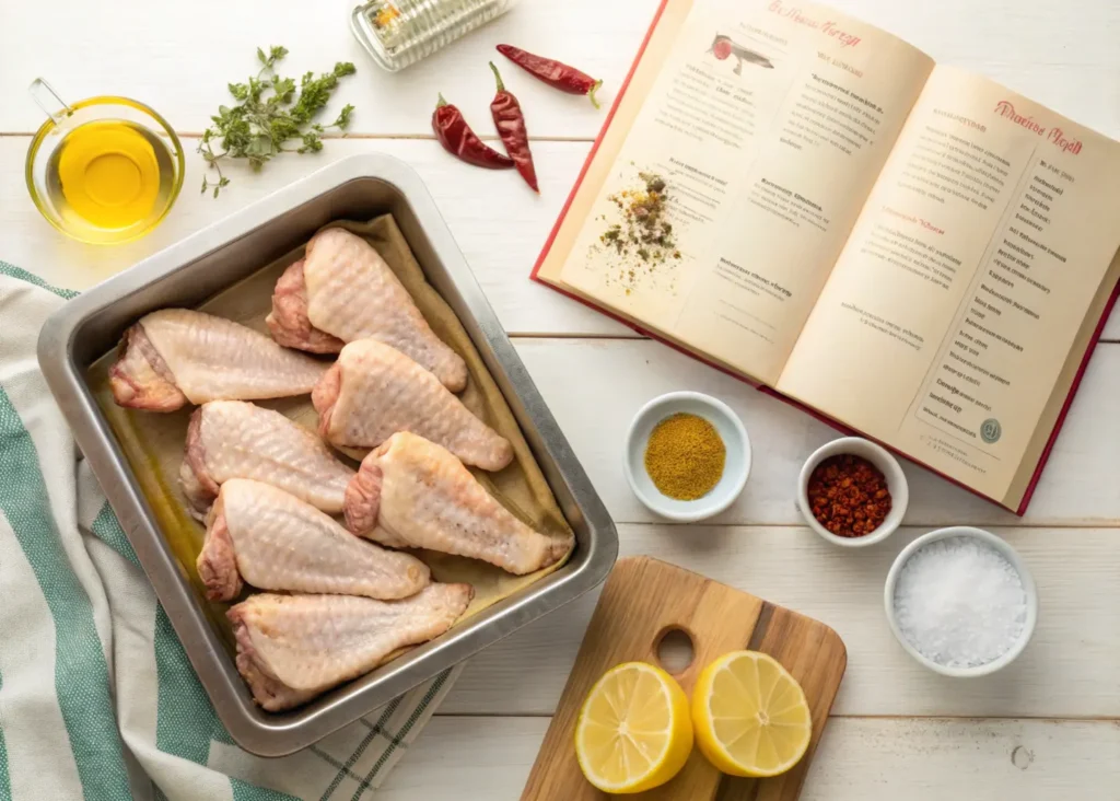 ingredient-for-easy-and-delicious-baked-turkey-win-1024x732 Easy and Delicious Baked Turkey Wings: How to Make the Best at Home
