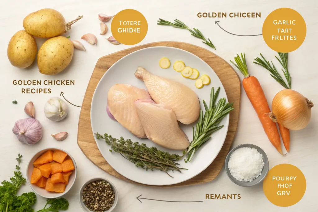 ingredient-for-golden-chicken-recipes-and-cooking-1024x683 Mastering Golden Chicken: Pro Recipes and Cooking Techniques That Will Transform Your Home Cooking