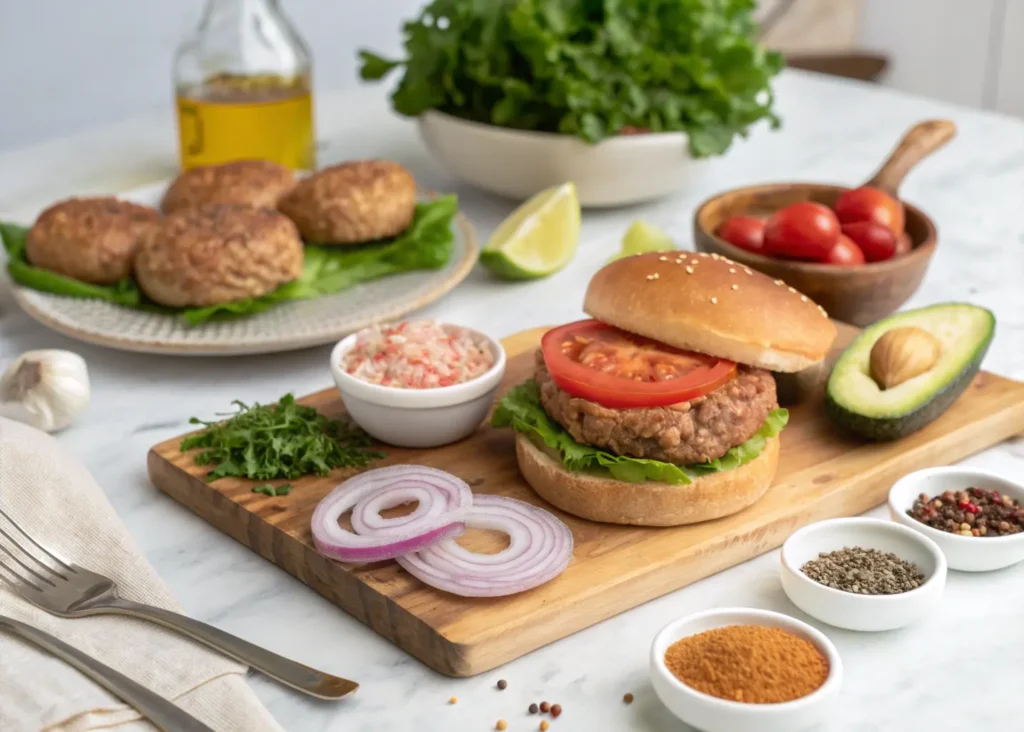 ingredient-for-perfect-turkey-burger-at-home--1024x732 How to Make the Perfect Turkey Burger at Home That Actually Tastes Amazing