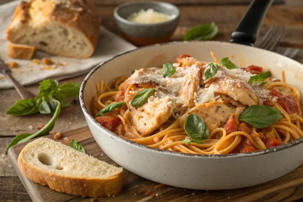 one-pot-creamy-chicken-parmesan-pasta-the-perfe-1-1024x683 One-Pot Creamy Chicken Parmesan Pasta: The Ultimate Comfort Food Ready in 30 Minutes