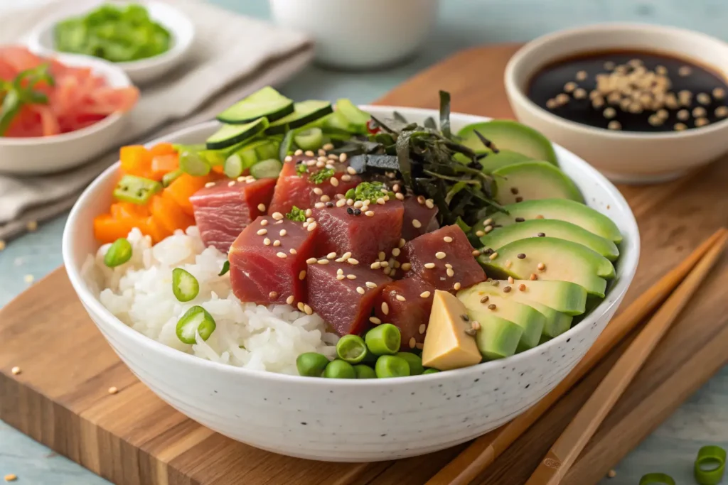 the-perfect-poke-bowl-a-tasty-and-refreshing-hawa-1024x683 The Perfect Poke Bowl: A Tasty and Refreshing Hawaiian-Inspired Dish