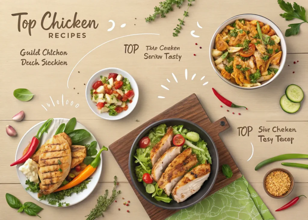 top-chicken-dish-recipes-for-quick-and-tasty-meals-1024x731 15 Top Chicken Dish Recipes for Quick and Tasty Meals That Will Transform Your Weeknight Dinners