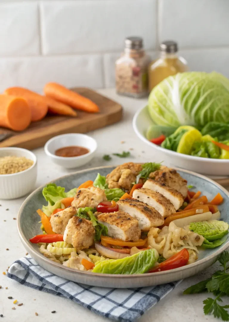 Chicken and Cabbage