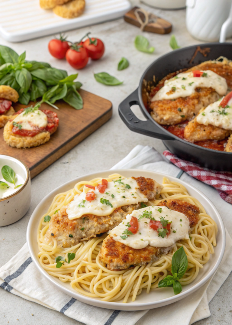 Chicken Parmesan Pasta