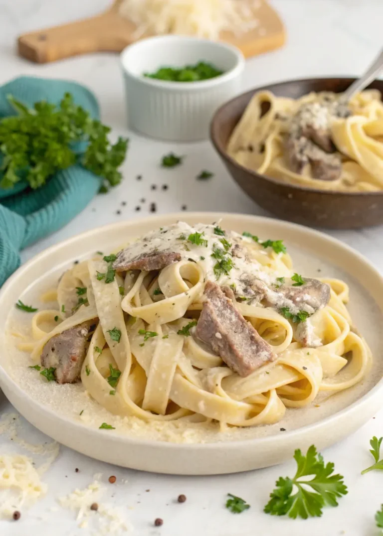 Beef Alfredo