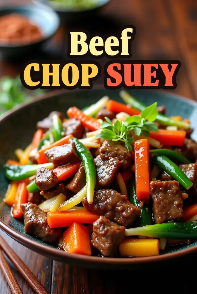 Beef Chop Suey