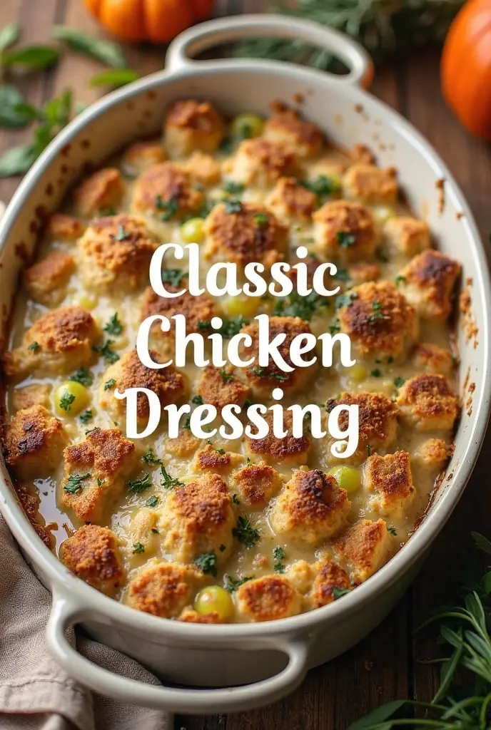 Classic Chicken Dressing