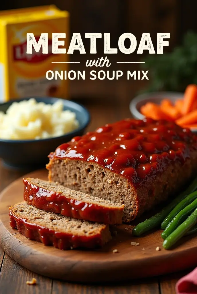 Meatloaf with Lipton Onion