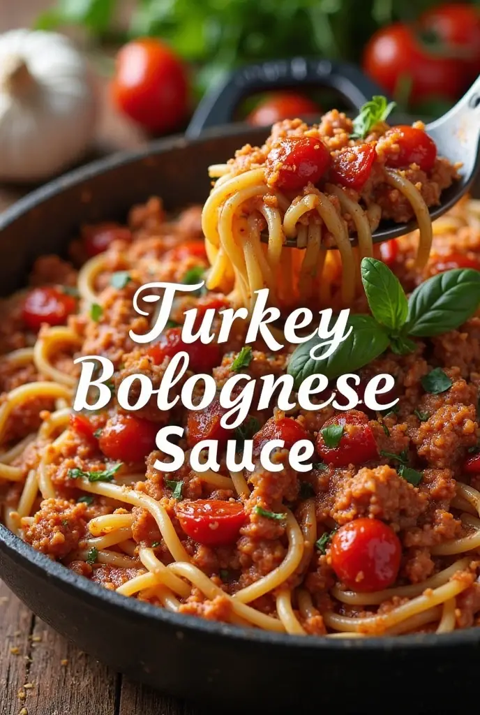Turkey Bolognese Sauce