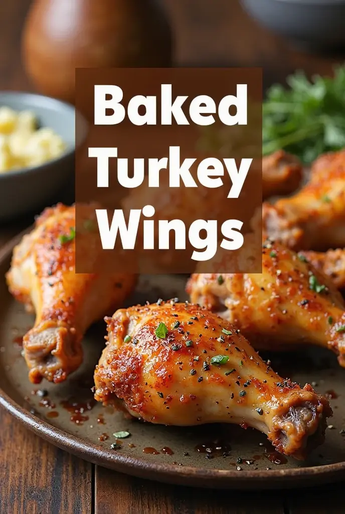 Baked Turkey Wings