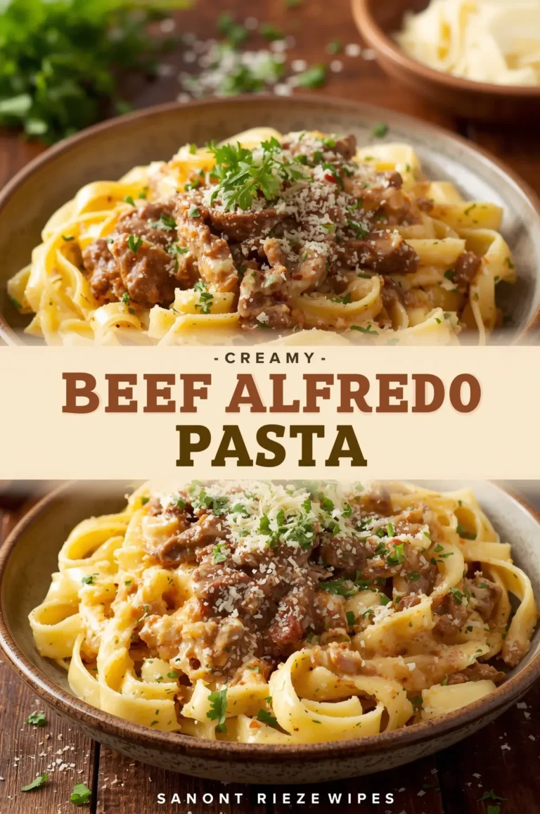 Beef Alfredo