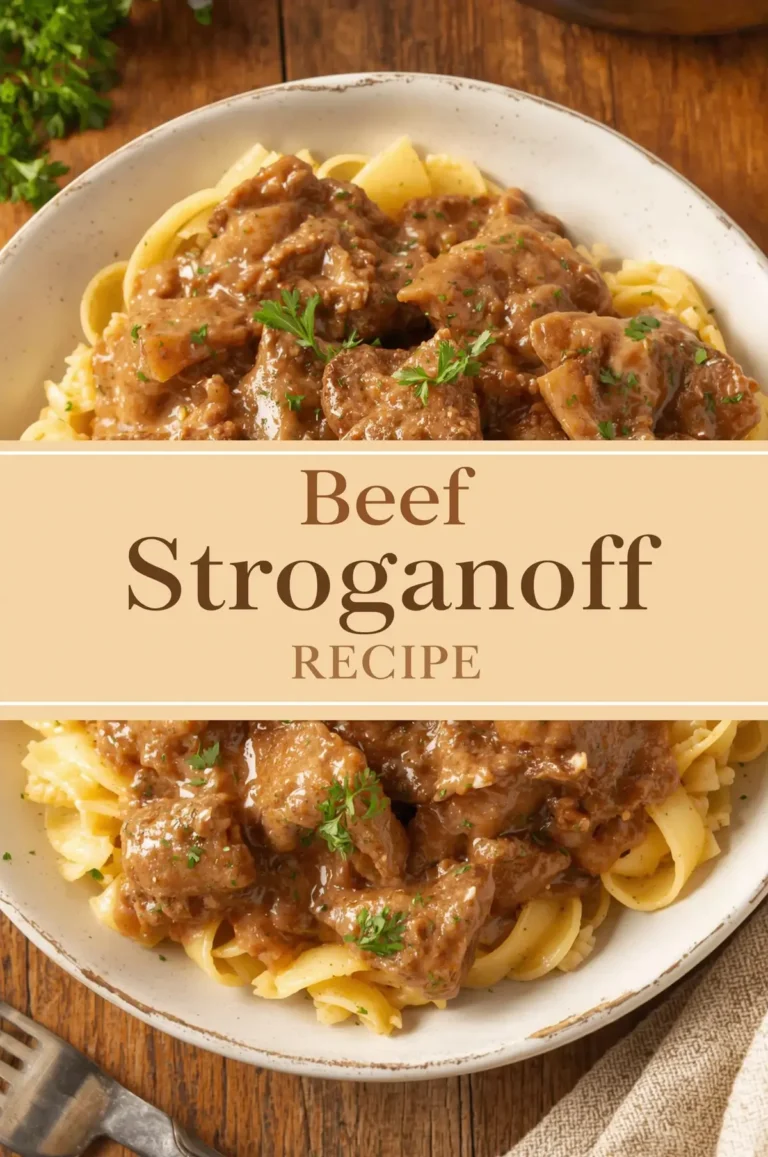 Beef Stroganoff