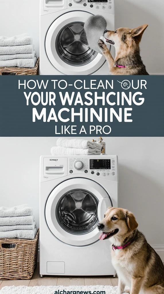 Clean-Dog-Hair-from-Your-Washing-Machine Home