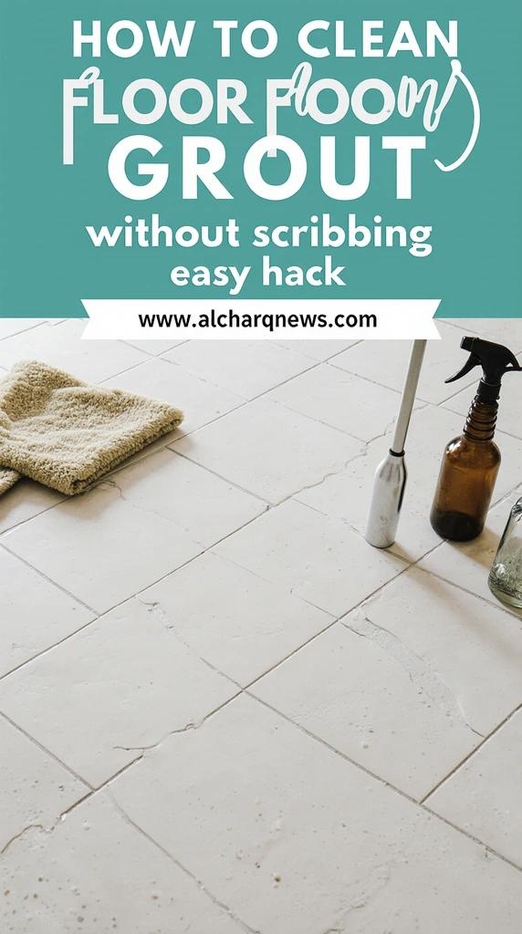 Clean-Floor-Grout-Without-Scrubbing Home