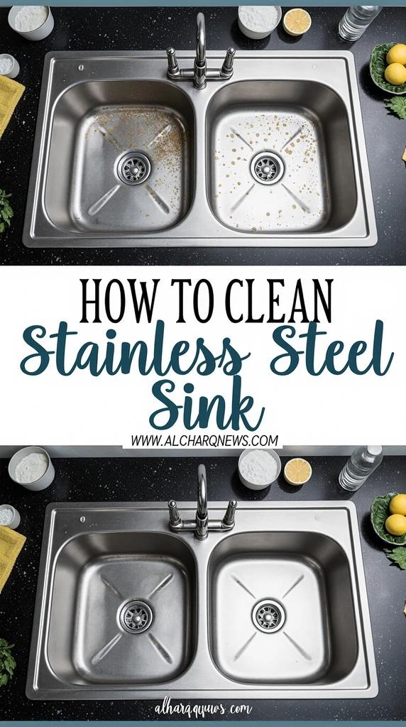 Clean-Maintain-Stainless-Steel-Sink Home