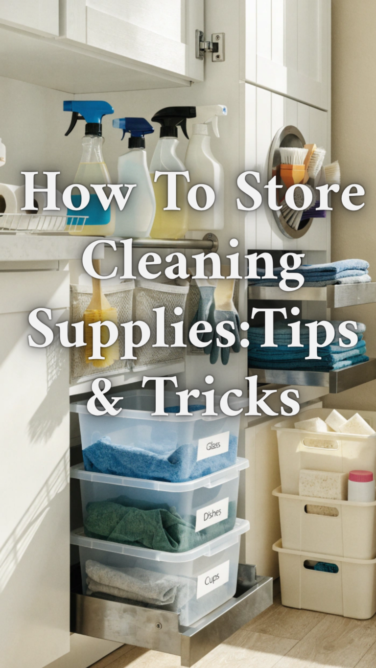 Cleaning Supplies