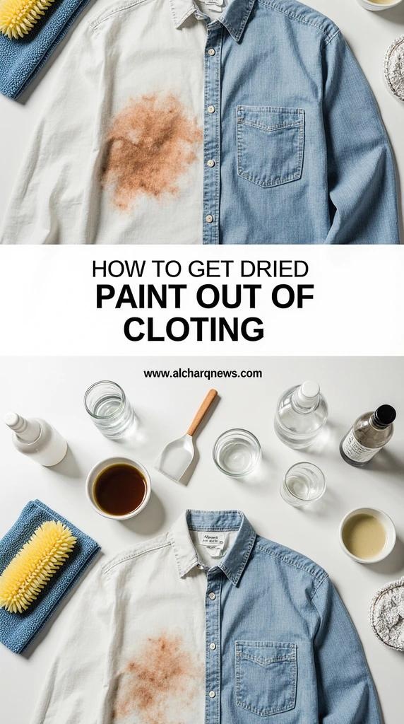 Get-Dried-Paint-Out-Clothes Home
