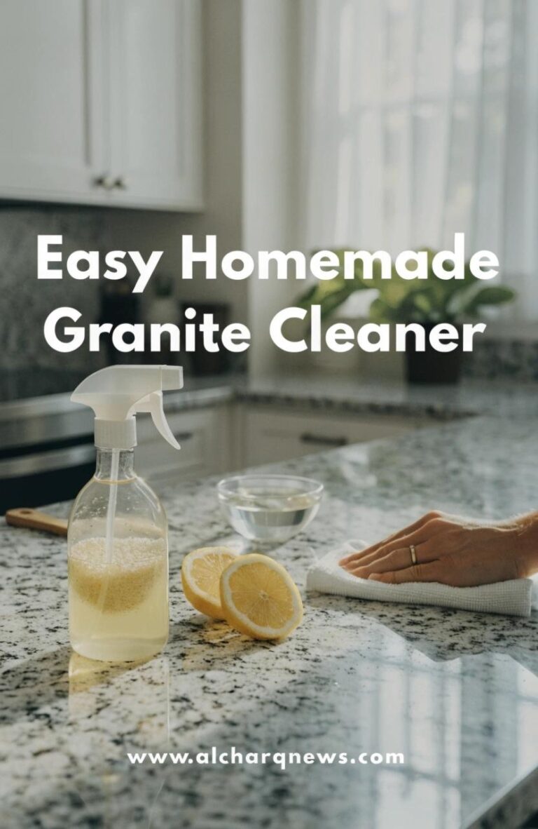 Easy Homemade Granite Cleaner
